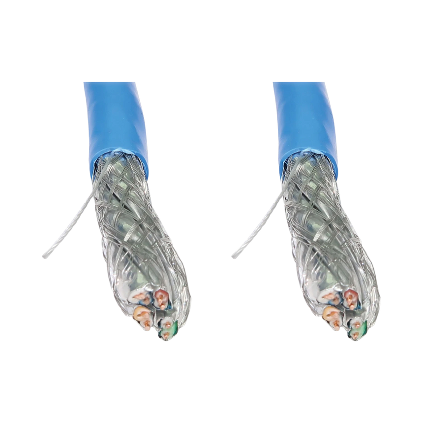 Tripp Lite Cat8 25G/40G Solid Core S/FTP Bulk Ethernet Cable, CMR Rated, Blue, 1000 ft. (305 m) — Being Shipped