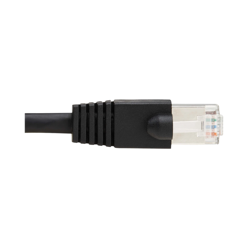 Tripp Lite Cat8 40G Snagless SSTP Ethernet Cable (RJ45 M/M), PoE, Black, 7 ft. (2.1 m) — Being Shipped