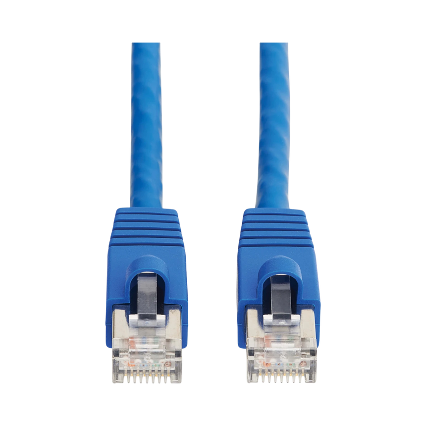 Tripp Lite Cat8 40G Snagless SSTP Ethernet Cable (RJ45 M/M), PoE, Blue, 15 ft. (4.6 m) — Being Shipped