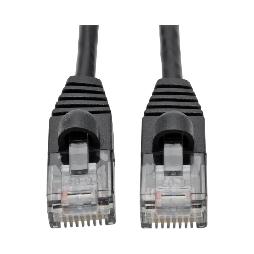 Tripp Lite Cat6a 10G Snagless Molded Slim UTP Ethernet Cable (RJ45 M/M), Black, 4ft. (1.22 m) — Being Shipped