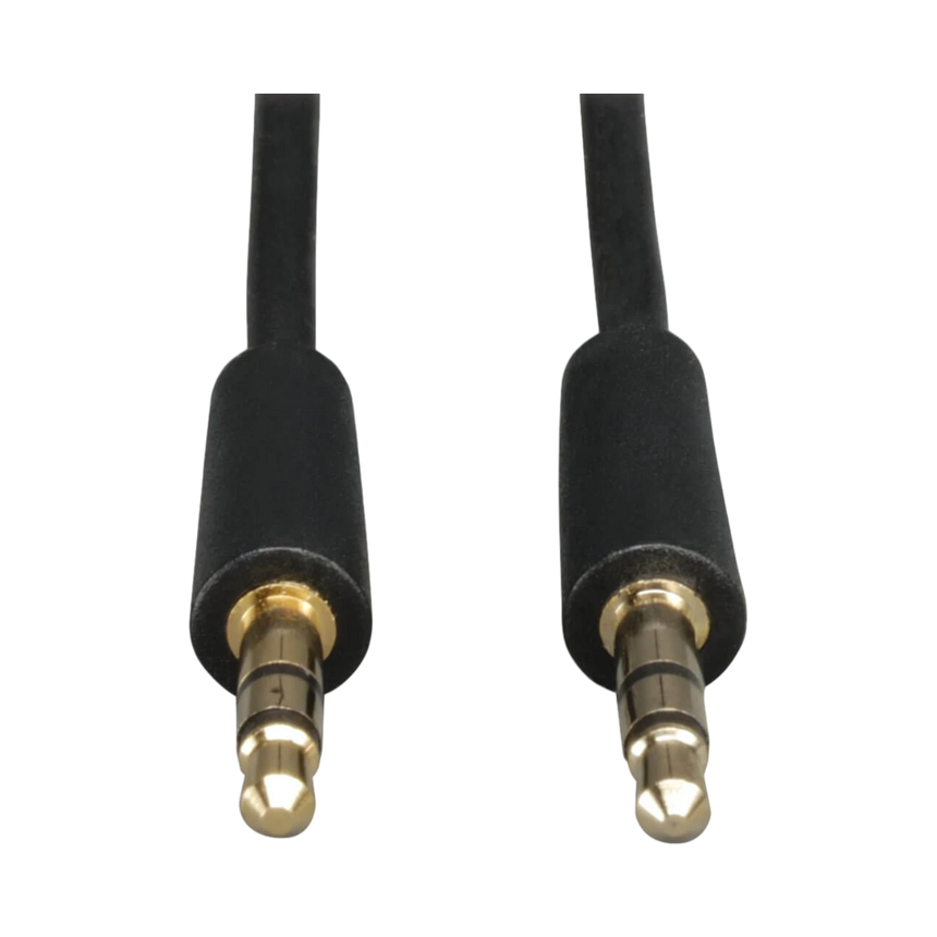 Tripp Lite 3.5mm Mini Stereo Audio Cable for Microphones, Speakers and Headphones (M/M), 3 ft. (0.91 m) — Being Shipped