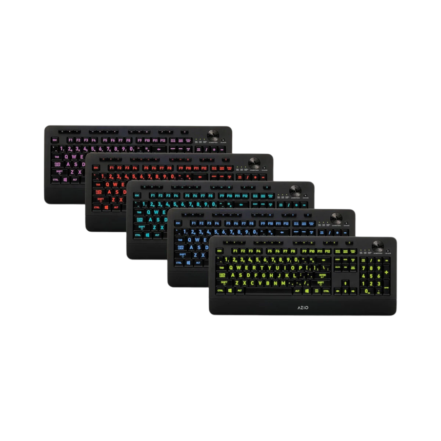 AZIO KB506 Vision Backlit USB Keyboard — Being Shipped