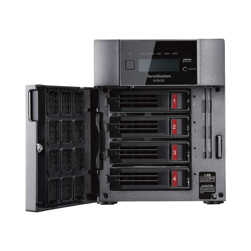Buffalo TeraStation WS5420 IoT 16TB 4-Bay NAS Server (4 x 4TB) — Being Shipped