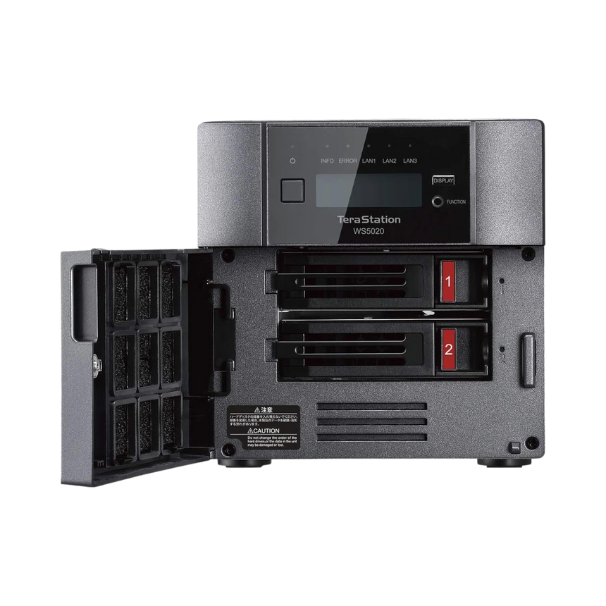 Buffalo TeraStation WS5020 IoT 8TB 2-Bay NAS Server (2 x 4TB) — Being Shipped