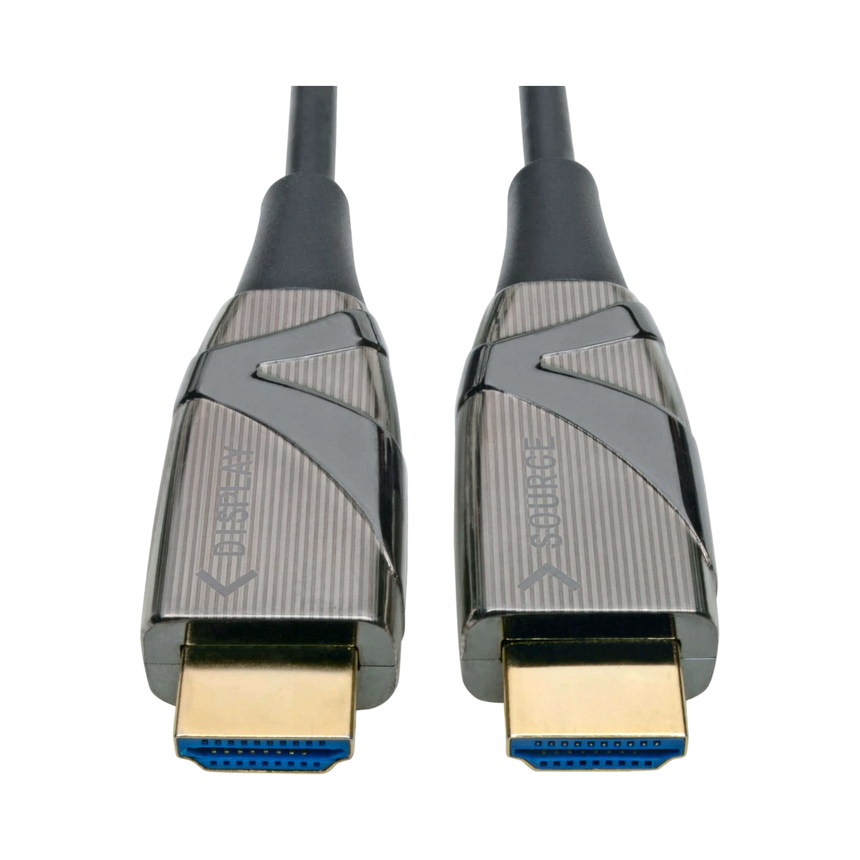 Tripp Lite 4K HDMI Fiber Active Optical Cable (AOC), 4K 60 Hz, HDR, 4:4:4 (M/M), 100 m (328 ft.) — Being Shipped