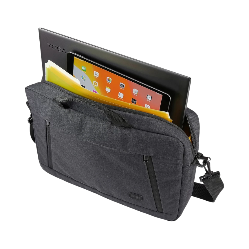Case Logic Huxton 15.6" Polyester Laptop Attache for Devices Up to 15.6" (Black) — Being Shipped