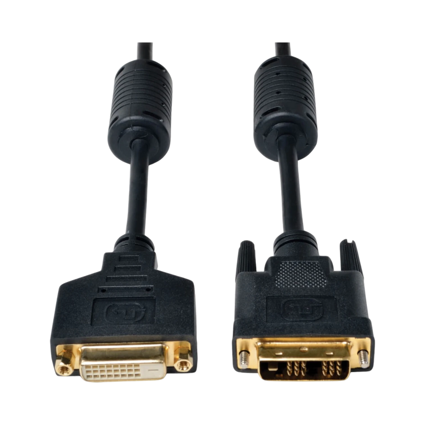 Tripp Lite DVI Single Link Extension Cable, Digital TMDS Monitor Cable (DVI-D M/F), 6 ft. (1.83 m) — Being Shipped