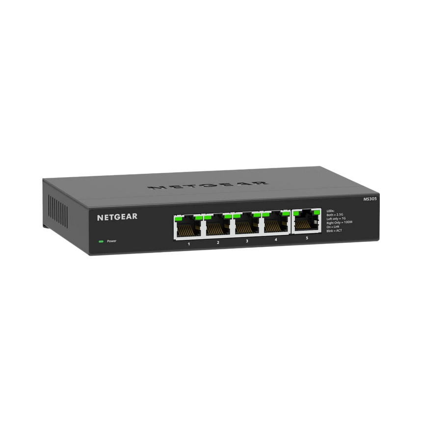 NETGEAR MS305 5-Port 2.5Gb Ethernet Unmanaged Switch — Being Shipped