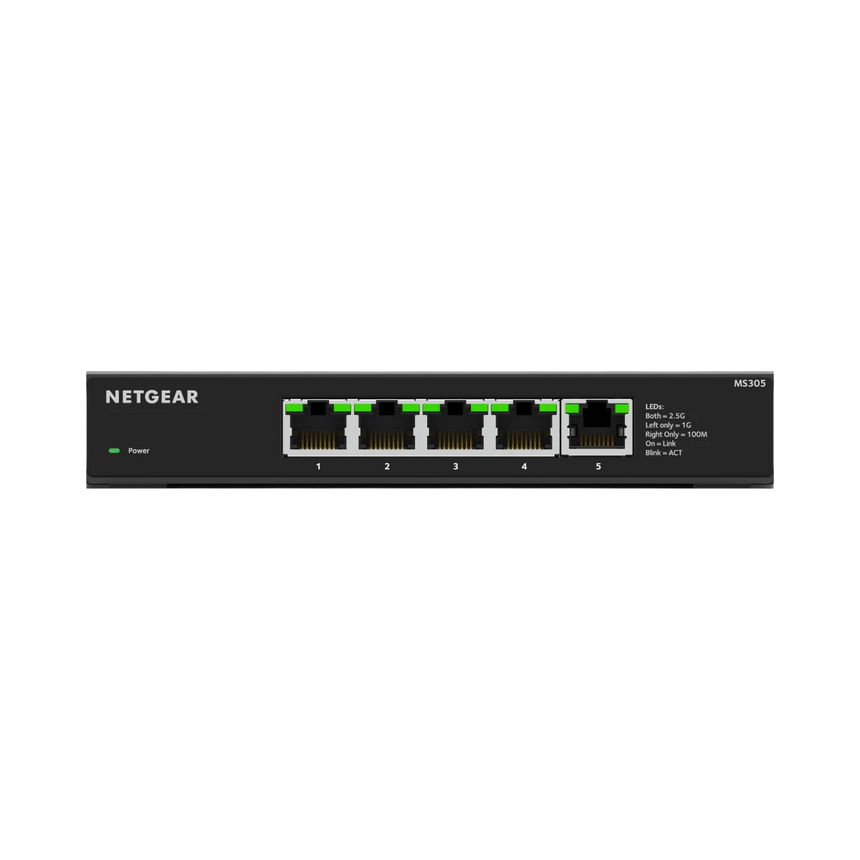 NETGEAR MS305 5-Port 2.5Gb Ethernet Unmanaged Switch — Being Shipped