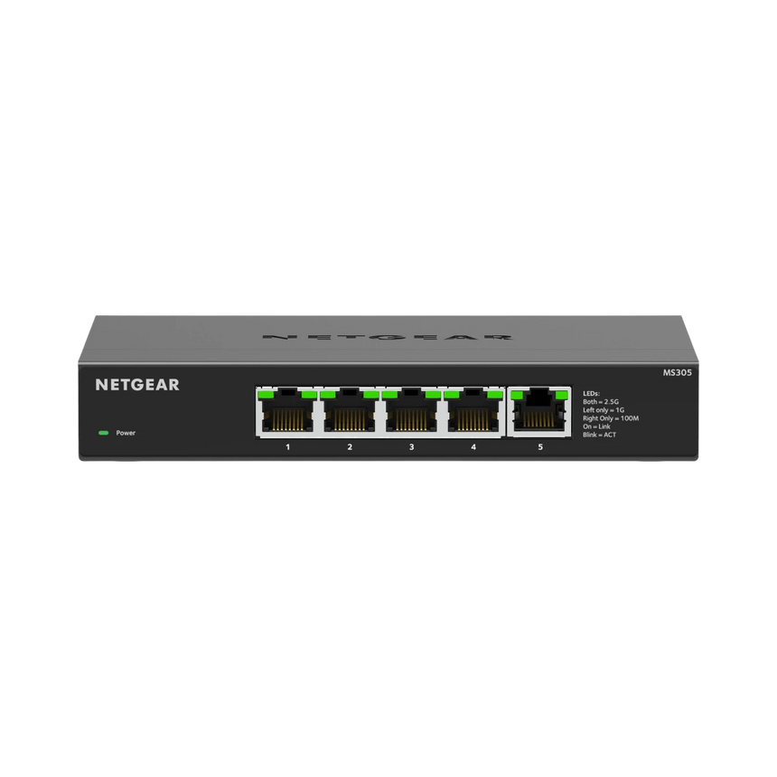 NETGEAR MS305 5-Port 2.5Gb Ethernet Unmanaged Switch — Being Shipped