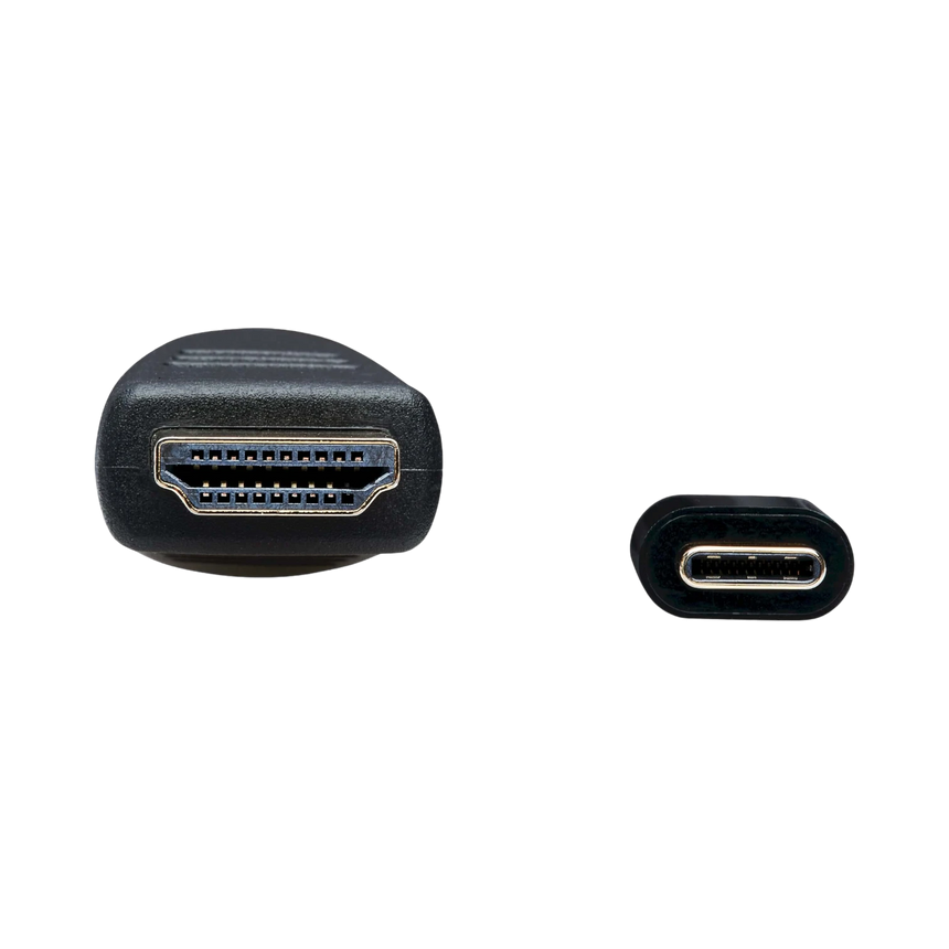 Tripp Lite USB-C to HDMI Active Adapter Cable (M/M), 4K 60 Hz, 4:4:4, HDCP 2.2, Mid-Cable Adapter, Black, 6 ft. (1.8 m) — Being Shipped