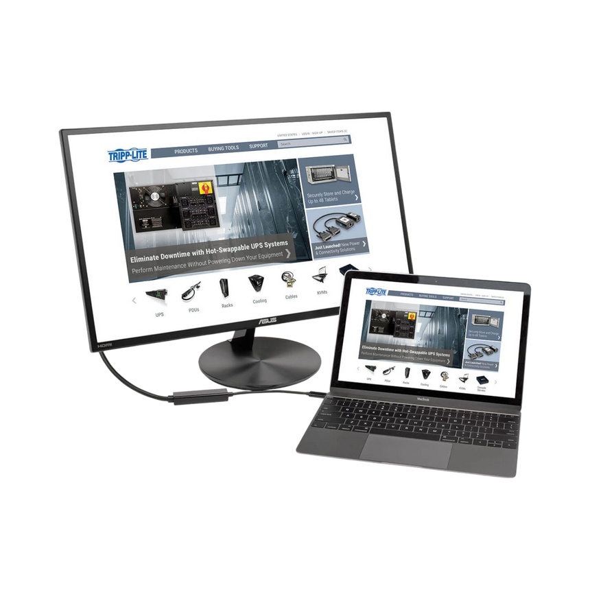 Tripp Lite USB-C to HDMI Active Adapter Cable (M/M), 4K, Black, 16 ft. (4.9 m) — Being Shipped