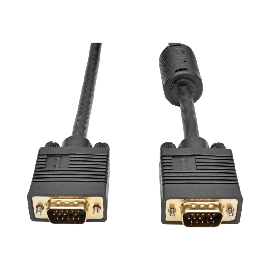 Tripp Lite VGA High-Resolution RGB Coaxial Cable (HD15 M/M), 3 ft. (0.91 m) — Being Shipped