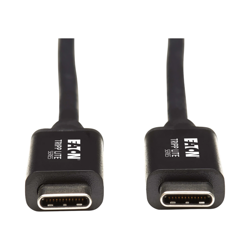 Tripp Lite Thunderbolt 3 Active Cable (M/M), 40 Gbps, 5A 100W Power Delivery, 4K/60 Hz, 1M (3.28 ft.), Black — Being Shipped