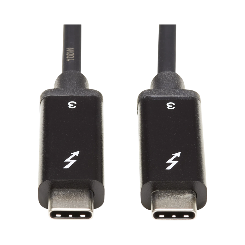 Tripp Lite Thunderbolt 3 Active Cable (M/M), 40 Gbps, 5A 100W Power Delivery, 4K/60 Hz, 1M (3.28 ft.), Black — Being Shipped