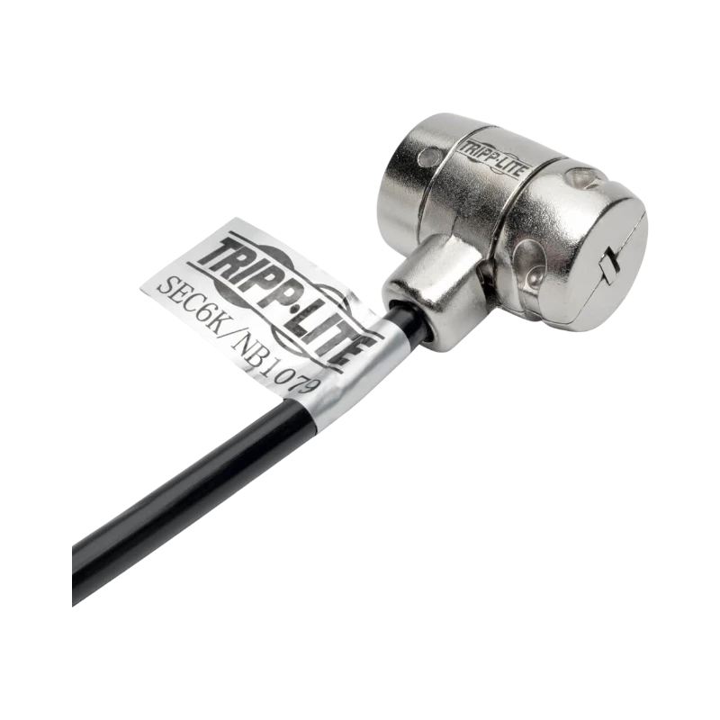 Tripp Lite Security Lock for Laptops and Peripherals, Keyed, 6 ft. (1.83 m) Cable — Being Shipped