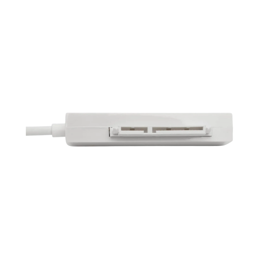 Tripp Lite USB 3.2 Gen 2 (10 Gbps) USB-C to SATA III Adapter Cable with UASP, 2.5 in. SATA Hard Drives, Thunderbolt 3 Compatible, White — Being Shipped