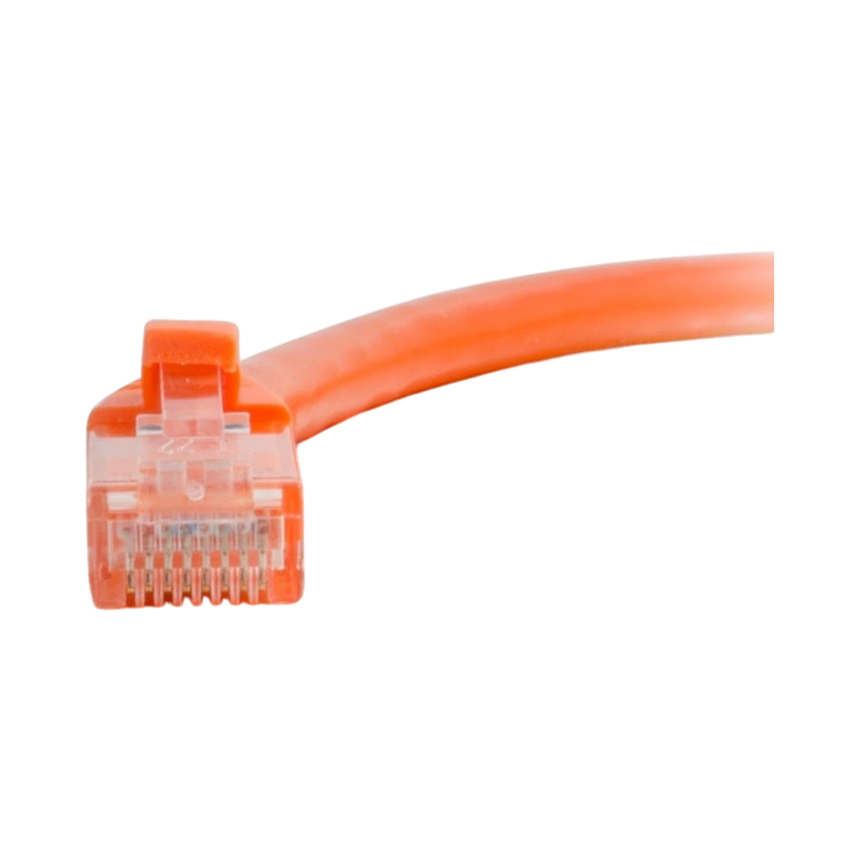 C2G 0.5ft (0.15m) Cat6a Snagless Unshielded (UTP) Ethernet Network Patch Cable, Orange — Being Shipped