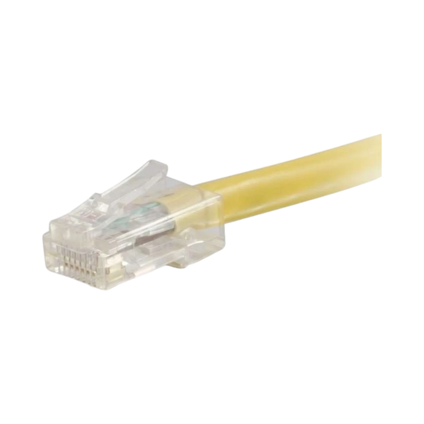 C2G 10ft (3m) Cat5e Non-Booted Unshielded (UTP) Ethernet Network Patch Cable, Yellow — Being Shipped