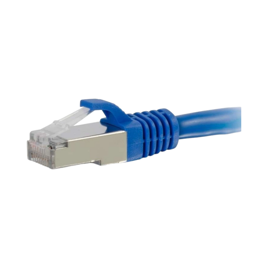 C2G 4ft (1.2m) Cat6a Snagless Shielded (STP) Ethernet Network Patch Cable, Blue — Being Shipped