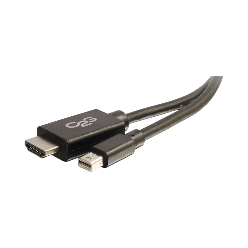 C2G 10ft (3m) Mini DisplayPort Male to HDMI Male Adapter Cable, Black — Being Shipped
