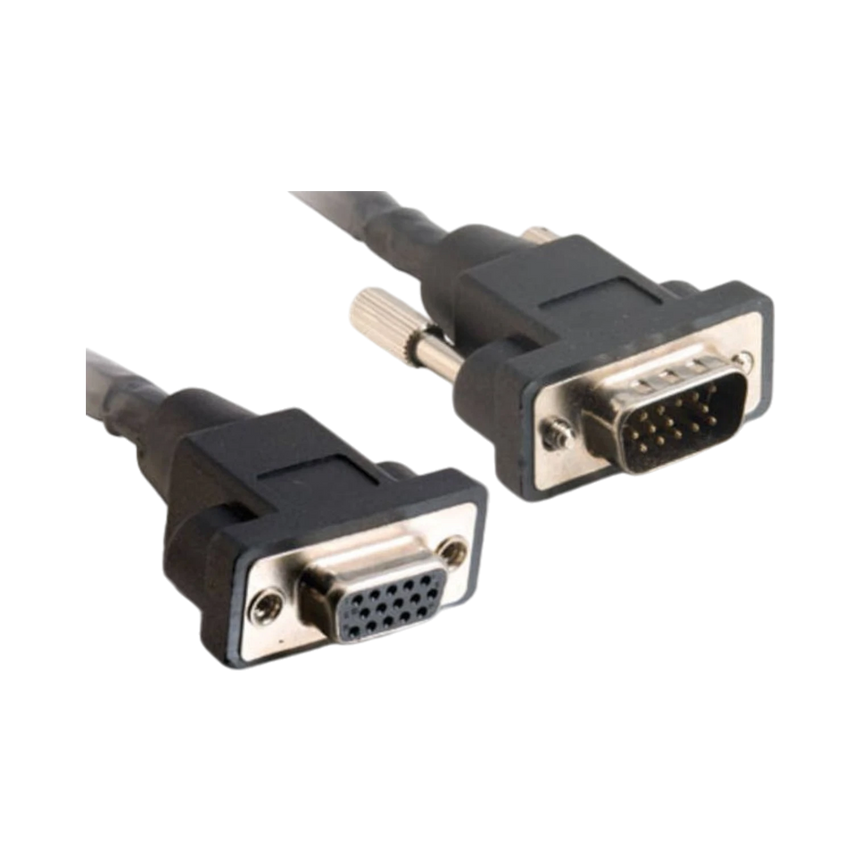 C2G 1ft (0.3m) Panel-Mount HD15 SXGA M/F Monitor Extension Cable — Being Shipped