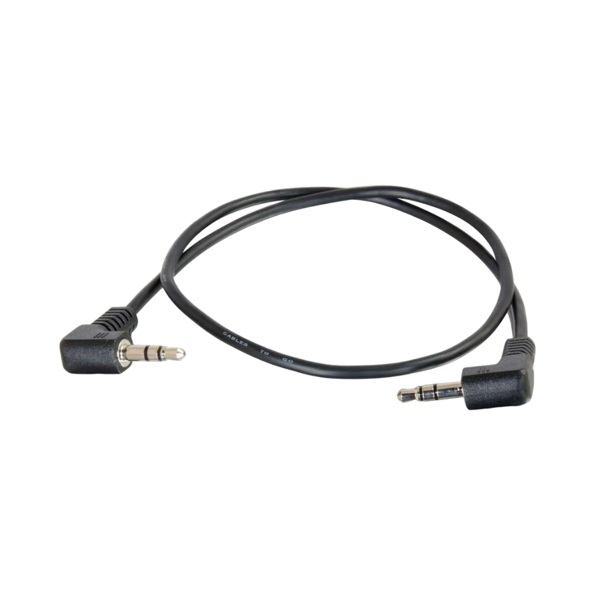 C2G 3ft (0.9m) 3.5mm Right Angled M/M Stereo Audio Cable — Being Shipped