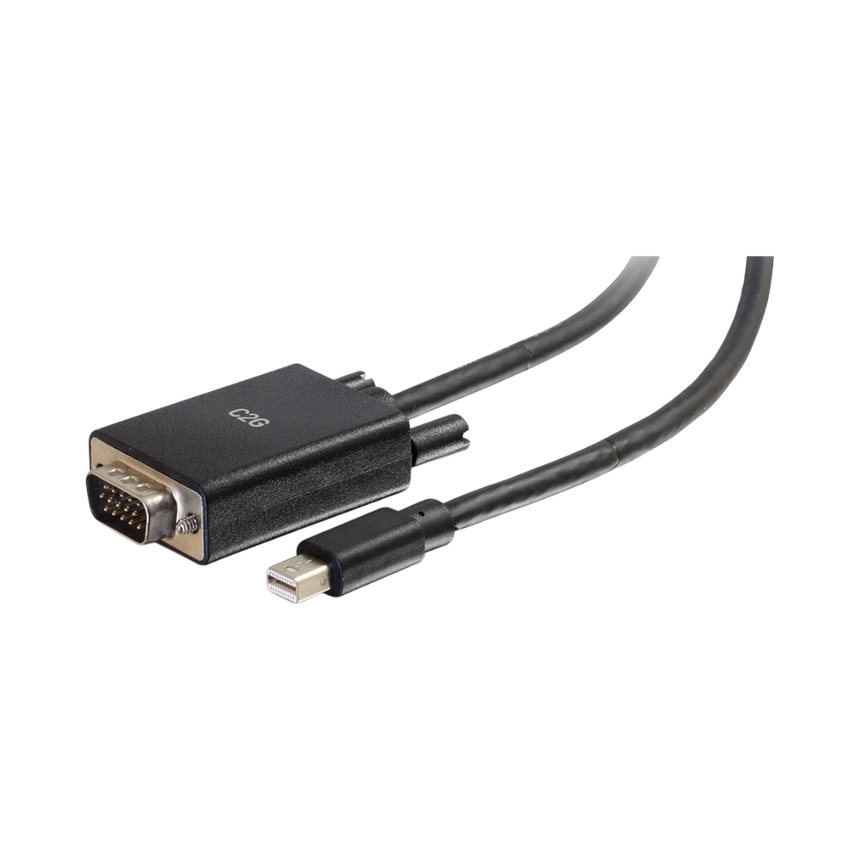 C2G 3ft (0.9m) Mini DisplayPort Male to VGA Male Active Adapter Cable, Black — Being Shipped