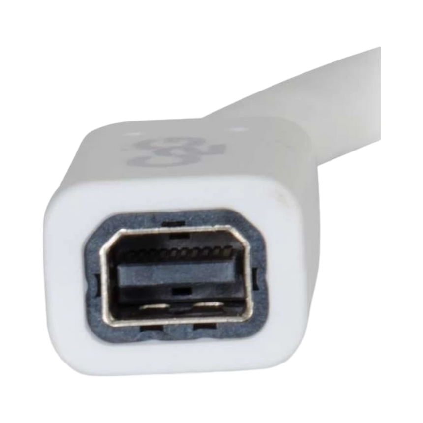 C2G 6ft (1.8m) Mini DisplayPort Extension Cable M/F, White — Being Shipped