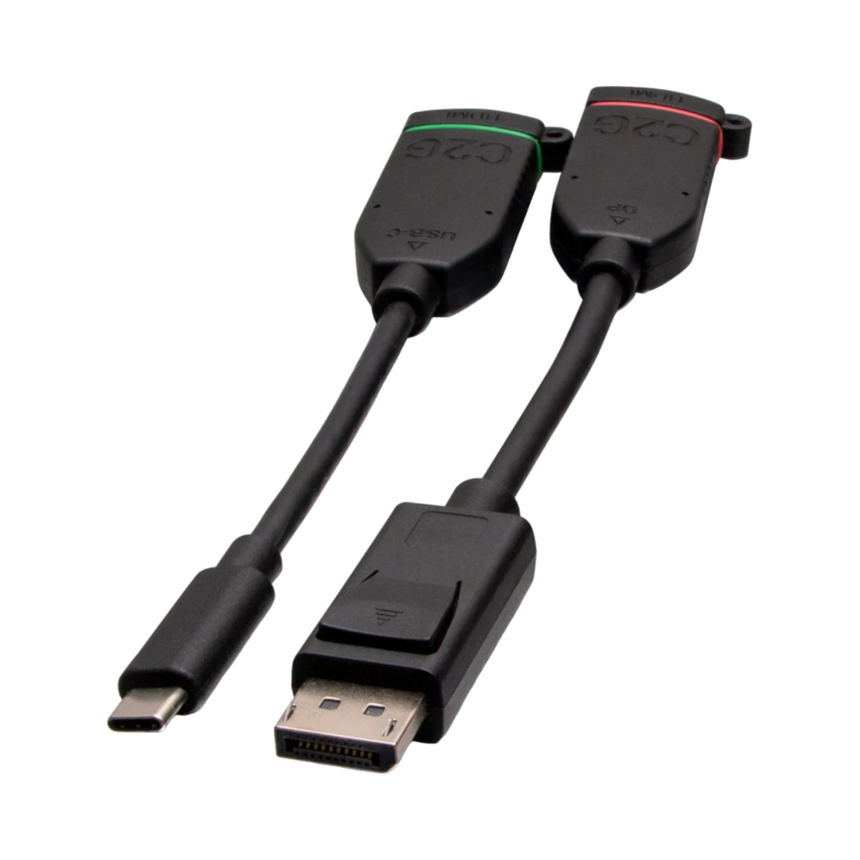 C2G 6ft 4K HDMI Cable with USB-C and DisplayPort Dongle Ring — Being Shipped