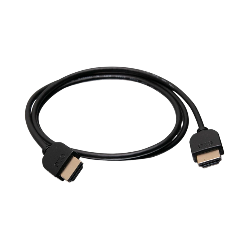 C2G 6ft (1.8m) Plus Series Slim Flexible HDMI Cable with Low Profile Connectors (2-pk), 4K 60Hz — Being Shipped