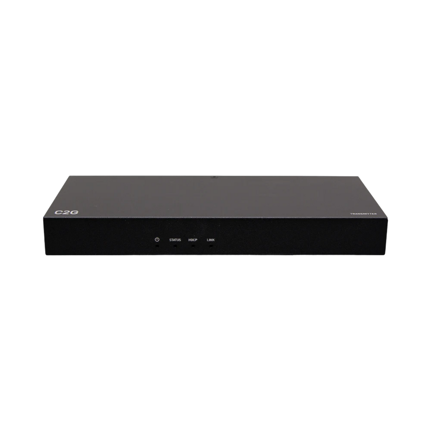 C2G HDMI HDBaseT + 3.5mm, USB-B to A, and RS232 over Cat Extender Box Transmitter to Box Receiver, 4K 60Hz — Being Shipped