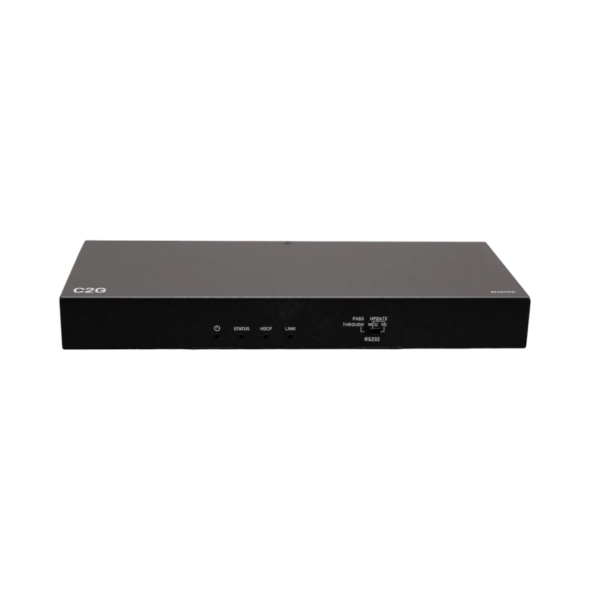 C2G HDMI HDBaseT + 3.5mm, USB-B to A, and RS232 over Cat Extender Box Transmitter to Box Receiver, 4K 60Hz — Being Shipped