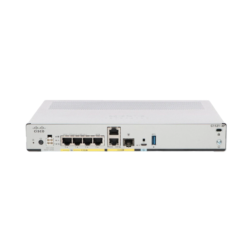 Cisco C1121-4P 1000 Series 4P Dual SFP Integrated Service Router — Being Shipped