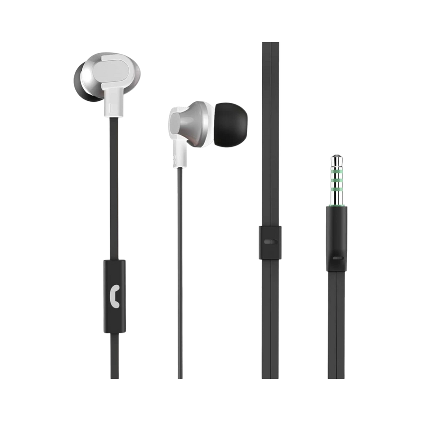 Maxell Impulse Wired Earbuds (White) — Being Shipped