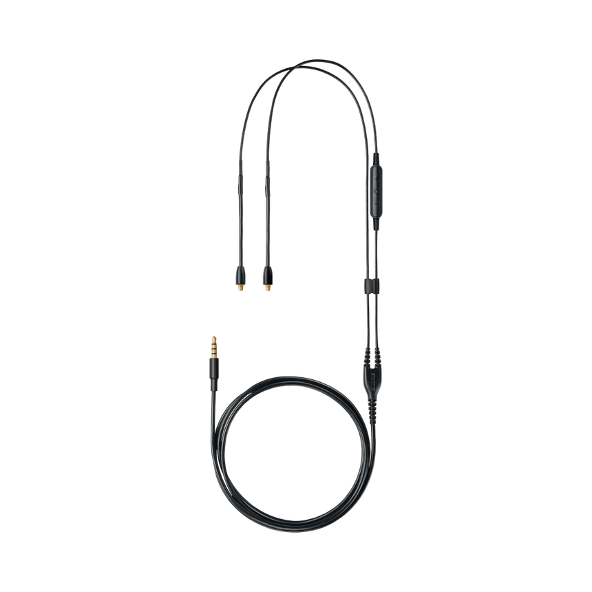 Shure RMCE-UNI 50" Universal Remote and Mic Cable for SE Earphones — Being Shipped