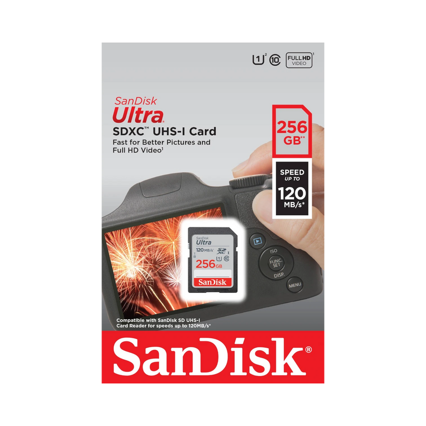 SanDisk Ultra 256GB UHS-I SDXC Memory Card — Being Shipped