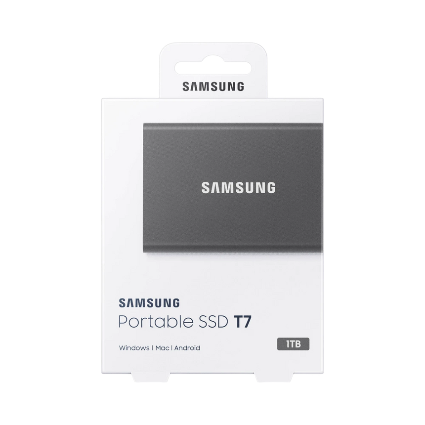 Samsung T7 1TB USB 3.2 Portable SSD (Titan Gray) — Being Shipped