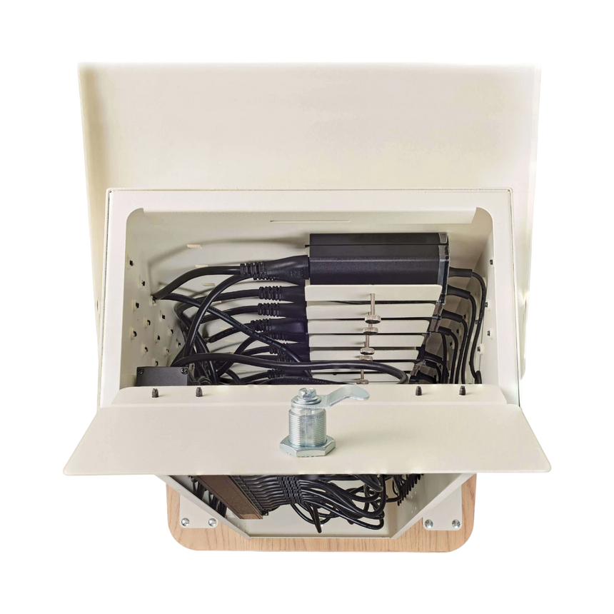 Tripp Lite 20-Device AC Charging Towers for Chromebooks, Open Frame, White, 2 Pack (40 Devices Total) — Being Shipped