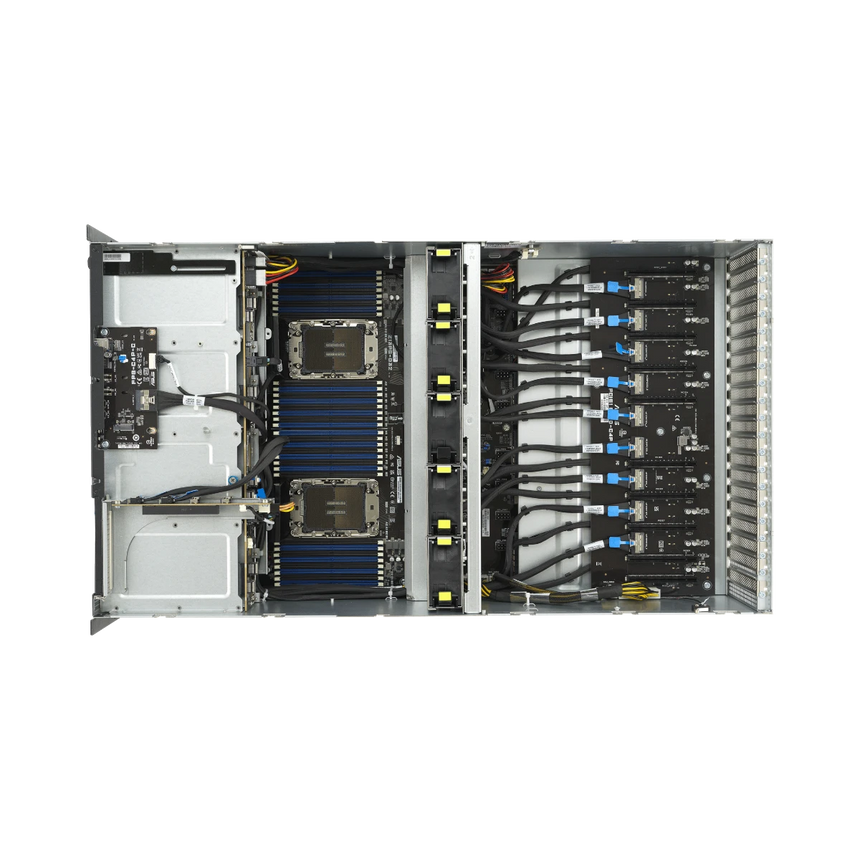 ASUS Rack-Mountable 4U Server Intel Xeon Silver 4410Y, 64GB RAM, 480GB SSD — Being Shipped