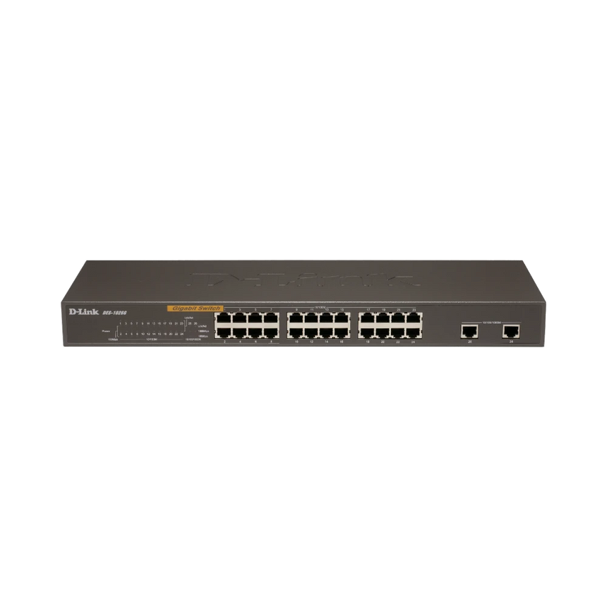 D-Link 24-Port Rack-Mountable Gigabit Ethernet Layer 2 Unmanaged Switch — Being Shipped