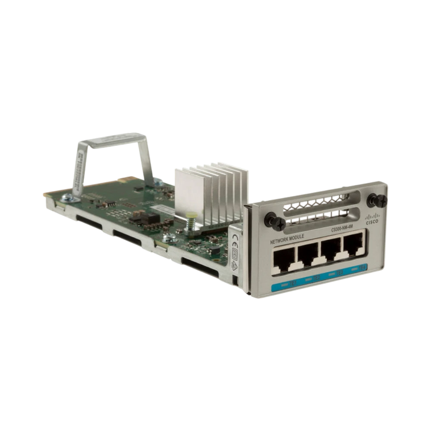 Cisco Catalyst 9300 4-Port Multi-Gigabit Network Module — Being Shipped