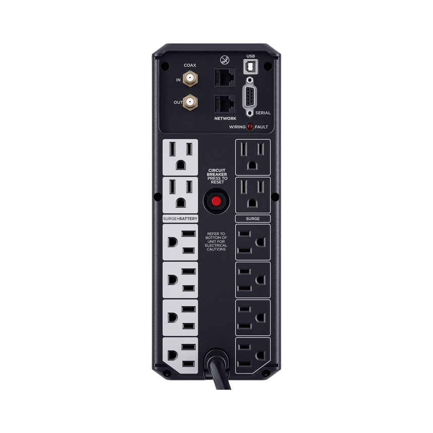 CyberPower Intelligent LCD Series 12 x Total NEMA 5-15R Outlets UPS — Being Shipped