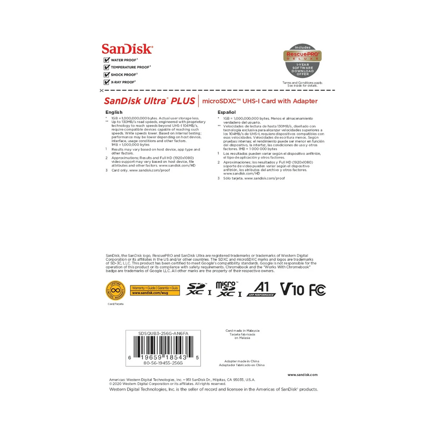SanDisk Ultra microSD 256GB Memory Card for Chromebooks — Being Shipped