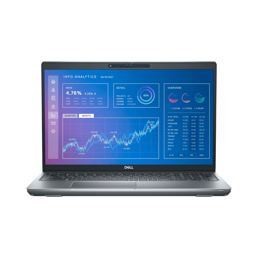 Dell Precision 3571 15.6" Mobile Workstation, Intel Core i5-12500H, NVIDIA T600, 16GB RAM, 256GB SSD — Being Shipped