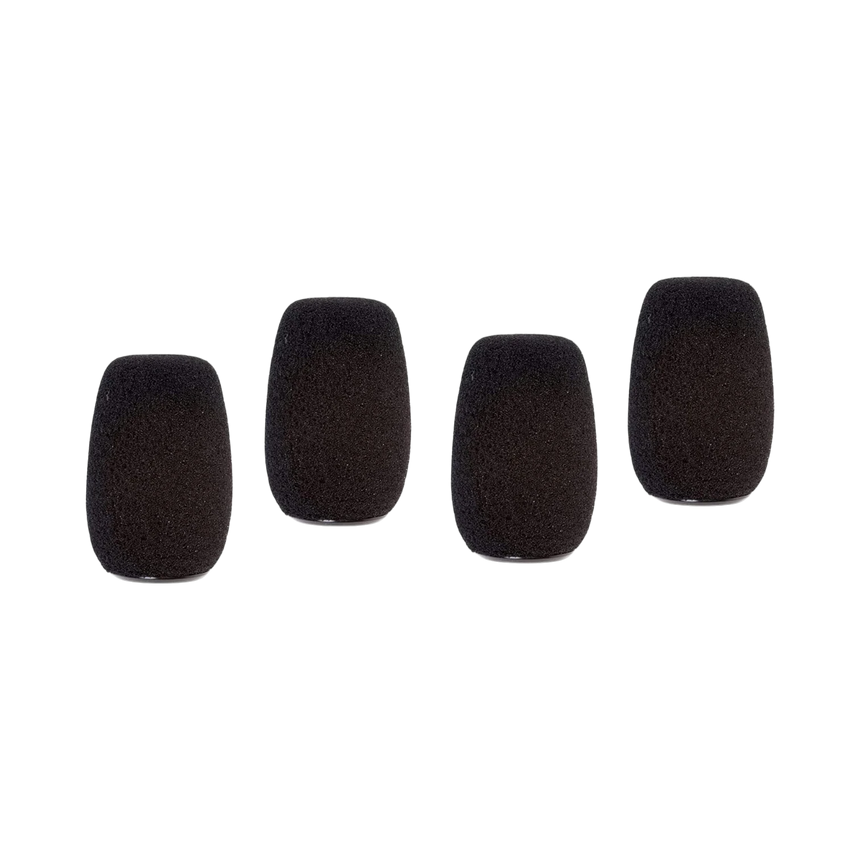 Shure ACVG4WS Windscreen for Centraverse Gooseneck Condenser Microphones (4-Pack, Black) — Being Shipped