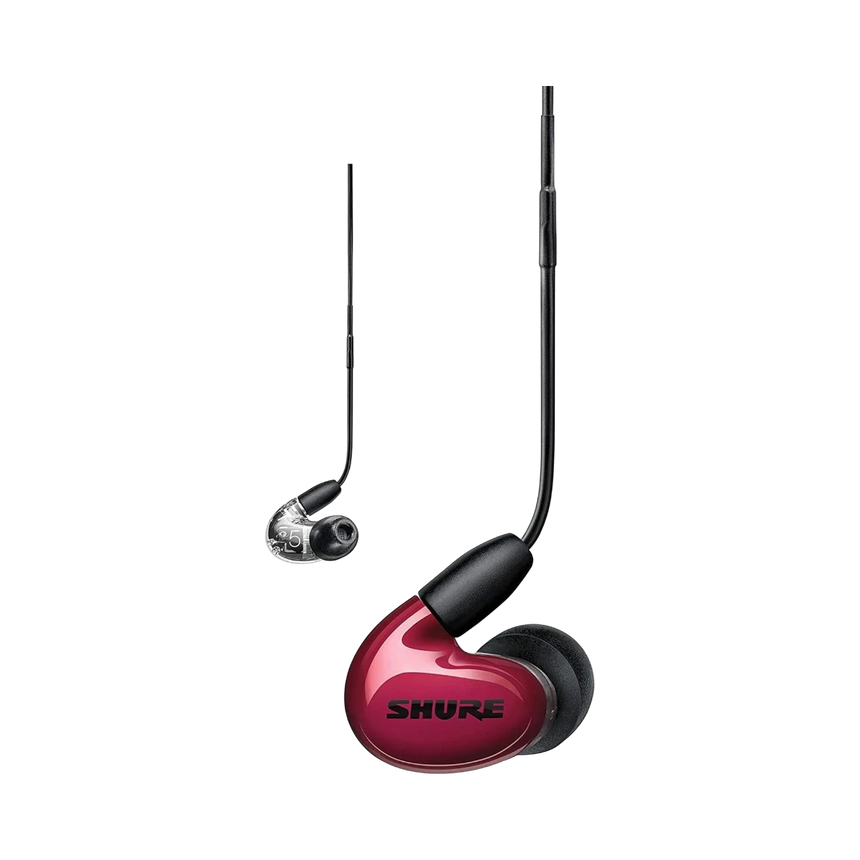 Shure AONIC 5 Sound-Isolating Earphones (Red) — Being Shipped