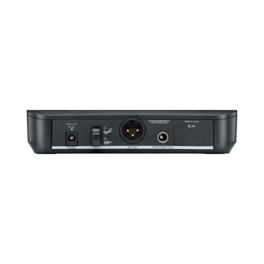 Shure BLX24/SM58 Wireless Handheld Microphone System with SM58 Capsule (H11: 572 to 596 MHz) — Being Shipped