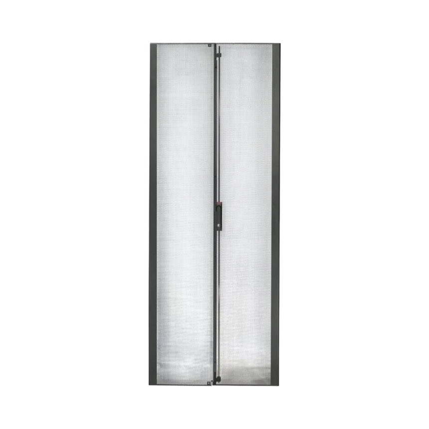 APC NetShelter SX 42U 750mm Wide Perforated Split Doors Black — Being Shipped