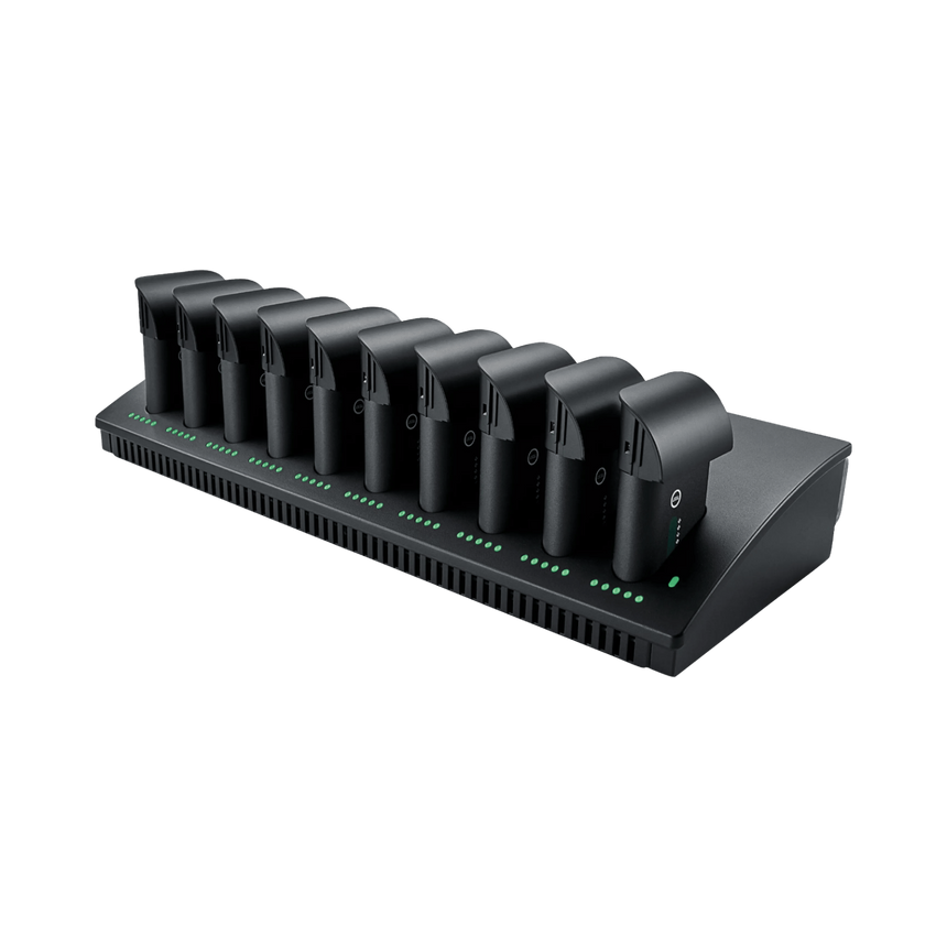 Shure MXCWNCS 10-Bay Networked Charging Station for SB930 Batteries (US) — Being Shipped